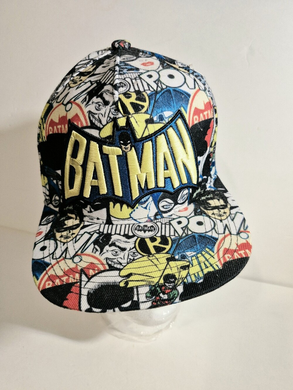 DC Comics Batman Retro Snapback Hat Pre-owned